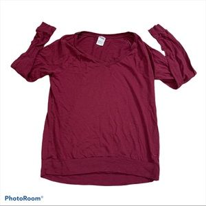 Pink Victoria’s Secret Long Sleeve Lightweight